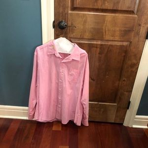 Tommy Bahama linen cotton combo button down
